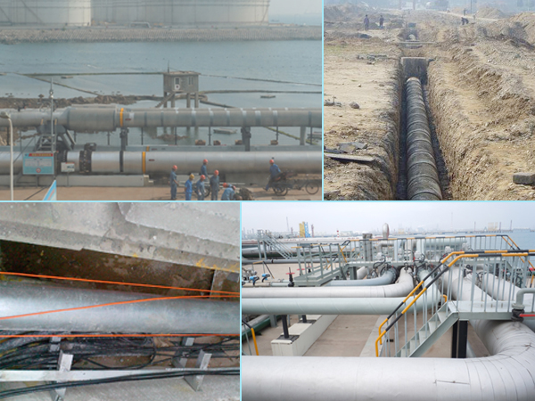 電伴熱運用于污水處理設備管道中的保溫及防凍(圖2)