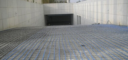 地下車庫入口車道融雪化冰選擇恒功率電熱帶系統(圖2)