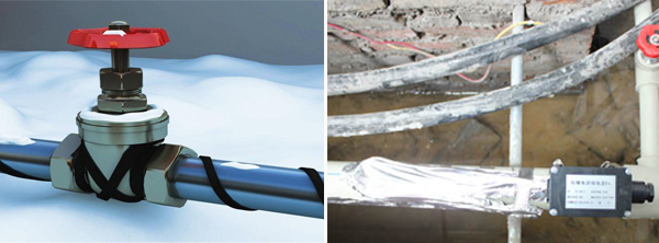 新疆水管防凍電伴熱帶伴熱保溫應用(圖2)